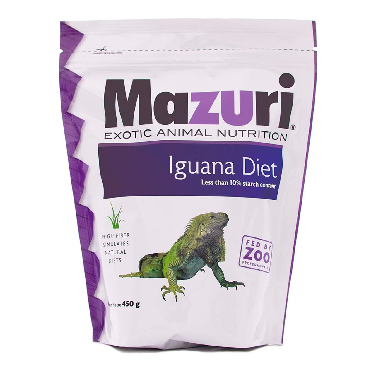ALIMENTO PARA IGUANA MAZURI 450g